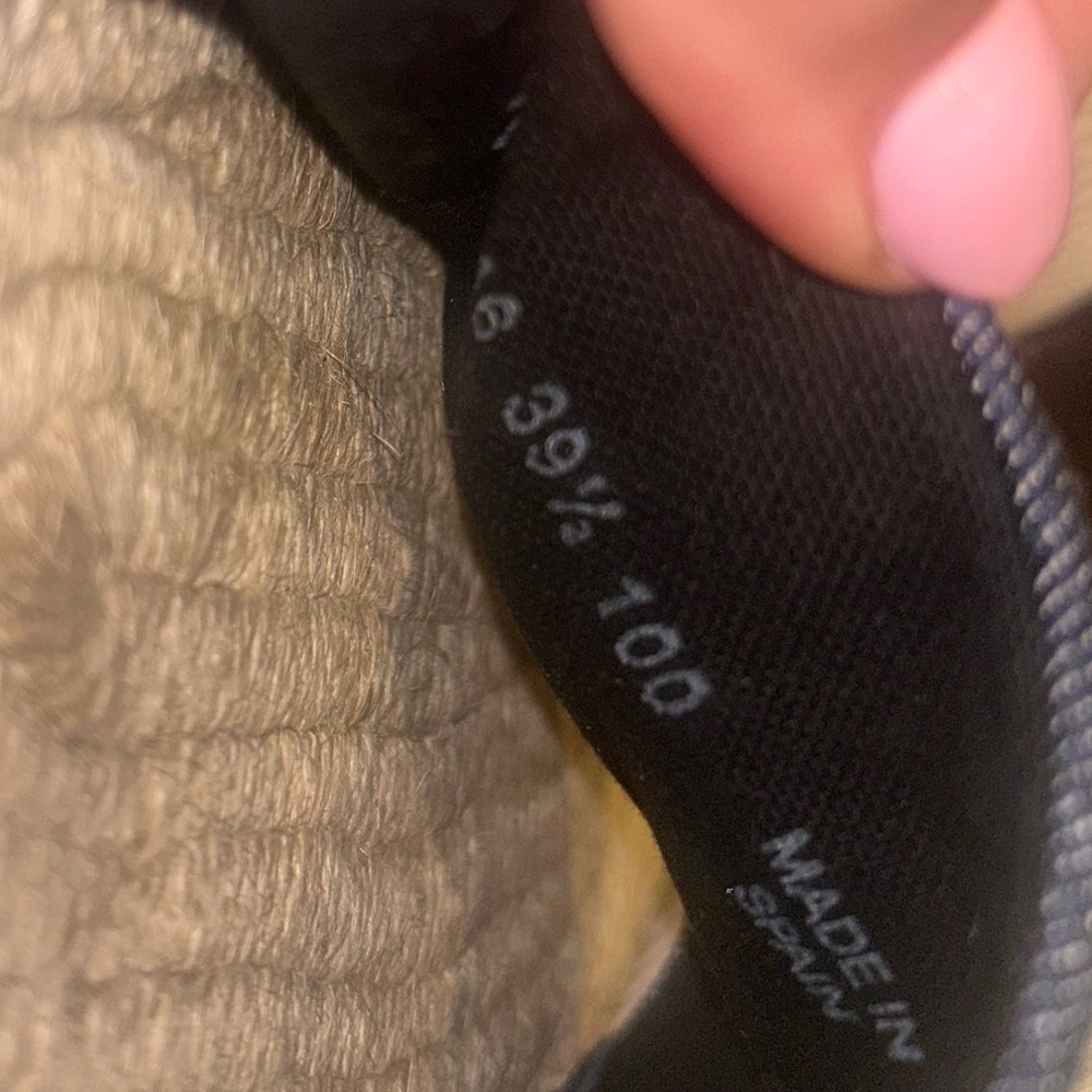 Gucci logo denim espadrille Sandal size 39.5 (pilar GG) - Picture 7 of 7